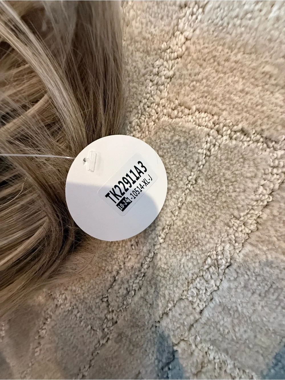 Women's Rooted Ash Blonde Bob Wig - Natural Ombre